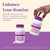BariMelts Biotin 5000mcg, 180 Fast-Dissolving Tablets (6-Month Supply), Sugar-Free Bariatric Vitamins for Women, Natural Strawberry Flavor​