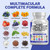 Clean Nutra Eye Vitamins with Bilberry Lutein and Zeaxanthin Supplements Lycopene 40mg Resveratrol Grape Seed Astaxanthin for Eyes - Eye Care Health Support Eye Vitamin and Mineral Supplement