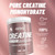 EHP Labs CREA-8 Creatine Monohydrate Powder - Unflavored Creatine Powder for Muscle Growth, Increased Strength, Enhanced Energy Output and Improved Performance - 50 Servings (250g)