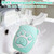 KAQINWX Kids U Shaped Electric Toothbrush for Age 2-12, Rechargeable Toddler Toothbrush with Smart Timer & 3 Clean Modes, Cat's Claw Design, IPX7 Waterproof, 3 Brush Heads & 360°Cleaning