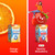 Emergen-C Crystals, On-the-Go Emergen-C Immune Support Supplement with Vitamin C, B Vitamins, Zinc and Manganese, Orange Vitality - 56 Stick Packs