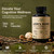 Lion's Mane Mushroom Supplement Capsules with Turkey Tail for Memory & Focus - Brain Supplement, Brain Fog Support, 10:1 Extract, 1200mg, 3rd Party Tested, Non-GMO, Vegan, Made in USA, 2 Month Supply