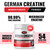 German Creatine - Micronized Creatine Monohydrate Powder, 99.99% Pure Creapure for Muscle Growth, Strength & Performance, Supports Muscle Recovery, 3rd Party Tested, Unflavored - 270g (54 Servings)