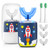 Kids U Shaped Electric Toothbrush Ultrasonic Automatic Brush with 5 Brush Head Rinse Cup 6 Clean Modes IPX7 Waterproof Whole Mouth Rechargeable Smart Timer Toothbrushes for Children Age 8-13 Rocket