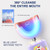 Geacker Kids Electric Toothbrush, U Shaped Toothbrush Kids Sonic Automatic Brush with Cup 5 Brush Head 6 Sonic Clean Modes IPX7 Waterproof Rechargeable Smart Timer for Children 8-13 Unicorn Design