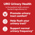 O Positiv URO Urinary Tract Health Supplement for Women, 60 Count (Pack of 1) - Urinary Support Vitamins with Pacran Complete Cranberry Extract, D-Mannose, & Vitamin C - Vegan & Gluten-Free