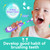 SEAGO Kids Electric Toothbrushes Rechargeable, Toddler Electric Toothbrush with Magnetic Charging, LED Observing Light, 8 Toothbrush Heads for Ages 2-4-6 Boys Girls (Purple)