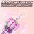 PVOGRT Kids Electric U Shaped Toothbrush - Axolotl Kids Sonic Toothbrush with 6 Brush Head Automatic 6 Cleaning Modes Full Mouth Cleaning-Pink
