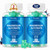 Magnesium Glycinate Gummies 2 Bottles, Sugar-Free for Adults & Kids, Best Magnesium Gummies for Sleep, Stress & Muscle Relief, Supports Bone & Nerve Health, Vegan, Pectin-Based, Blueberry Flavor