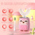 PVOGRT Kids Electric U Shaped Toothbrush Kids Sonic Toothbrush with 4 Soft Brush Head Automatic Full Mouth 6 Cleaning Mode-(Age8-15 Pink)