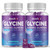 duwhot Glycine Gummies, 3g(3000 mg) Glycine Supplements for Sleep, Detox, Relax, Nerve Support, Blueberry Flavor, Sugar-Free, Vegan, Non-GMO, Gluten-Free, 120 Ct.