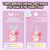 PVOGRT Kids Electric U Shaped Toothbrush,Kids Axolotl Sonic Full Mouth Toothbrush with 4 Soft Brush Head Automatic 6 Cleaning Modes IPX7 Waterproof 360 Degree Cleaning - Age2-15 Pink