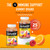 Airborne 750mg Vitamin C Gummies for Adults, Immune Support Supplement with Powerful Antioxidants Vitamins A C & E - 2x63ct Bottles (126 Gummies), Assorted Fruit Flavor