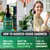 [2 Pack] Chlorophyll Liquid Drops 6000MG – Natural Liquid Chlorophyll Drops for Detox, Energy, Skin – Internal Deodorant – Vegan Chlorophyll Liquid Drops for Kids & Adults – US-made, Non-GMO - 4 Fl Oz