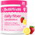 Belli Welli Fiber Supplement for Women & Men Premium Daily Fiber Powder Organic Acacia Added Collagen, Electrolytes Probiotics, Keto-Friendly, No Bloat Gut Health Support (Strawberry Lemonade)