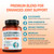Glucosamine Chondroitin MSM Joint Support Supplement - Collagen Peptides, Turmeric and Ginger, Hyaluronic Acid, Glucosamine Chondroitin Sulfate for Joint Comfort - Gluten Free, Non GMO, 180 Capsules