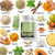 Clean Nutraceuticals Slippery Elm Psyllium Husk Pre Probiotic Digestive Gut Health Supplement with Aloe Vera Cascara Sagrada Marshmallow Root DGL Licorice Senna Extract