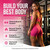Creatine for Women | Creatine Monohydrate + BCAA Powder Myo-Inositol Collagen Biotin Hyaluronic Acid Folate L Glutamine Vitamin D3 Iron Zinc D-Chiro-Maca Digestion Shelf Builder By Clean Nutra
