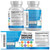 Immune Defense Support Supplement 8 in 1 w/ Zinc 50mg Quercetin, Vit C 1000mg, Vitamin D3 5000 IU, Elderberry, Turmeric Curcumin, Ginger, Echinacea - Immunity System Booster Adults Vegan - 60Ct (2)