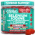 ThyroGlow Thyroid Support Gummies Selenium Iodine KSM 66 Ashwagandha L Tyrosine Vitamin D, C, B12, B6 Turmeric Blueberry Holy Basil Folate Bladderwrack By Clean Nutra