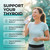 ThyroGlow Thyroid Support Gummies Selenium Iodine KSM 66 Ashwagandha L Tyrosine Vitamin D, C, B12, B6 Turmeric Blueberry Holy Basil Folate Bladderwrack By Clean Nutra