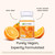 EZ Melts Vitamin C - Daily Vitamin for Antioxidant & Immune Support - No Artificial Flavors - Non-GMO & Sugar-Free - Orange Citrus - 120 Dissolvable Tablets (60 Servings)