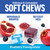 Force Factor Amazing Ashwa Complete Calm Support, KSM-66 Ashwagandha, Like Ashwangandha Gummies to Promote Calm & Relaxation with Magnesium & L-Theanine, Blueberry Pomegranate, 180 Soft Chews, 3-Pack
