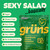 Gruns Adult Super Greens Multivitamin Gummies, Superfood Gummy Vitamins for Women and Men with Spirulina, Chlorella, Adaptogens & Prebiotic Fiber for Digestive Health (28 Count)
