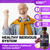 HERBIFY Lions Mane Supplement - Daily Mushroom Supplement for Memory, Focus & Clarity - Brain Booster - Lions Mane Tincture for Immune Support - 4 Fl oz Grape Flavor