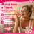 2 Pack - Iron Gummies for Women 25mg Plus Vitamin C, Beet Root, Methylated B6, B12, Methylfolate for Iron Deficiency, Anemia, Energy Boost, Sugar Free Iron Supplement, Non-Constipating, No After Taste