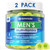 2 Pack - Mens Multivitamins Gummies, Methylated Multivitamin for Men, B Complex, Minerals, Vegan Omega 3, Probiotic, Enzyme, Antioxidants for Men's Complete Daily Support, Sugar Free, Vegan, (No Iron)