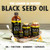 MAJU's Black Seed Oil 16oz: 2X Thymoquinone, Cold Pressed Turkish Black Cumin Nigella Sativa Seed Oil (Better Than Organic), Non-GMO, 100% Liquid Pure Blackseed, Glass Bottle