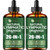 Migcopat 26-in-1 Liposomal Lymphatic Drainage Drops, Echinacea, Turmeric, Elderberry, Dandelion, Vitamins and Mullein Drops for Lungs, Lymphatic, Immune Support, Liver Cleanse Detox & Repair, 4 fl oz