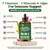 Migcopat 26-in-1 Liposomal Lymphatic Drainage Drops, Echinacea, Turmeric, Elderberry, Dandelion, Vitamins and Mullein Drops for Lungs, Lymphatic, Immune Support, Liver Cleanse Detox & Repair, 4 fl oz