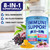 NEW AGE 8 in 1 Immune Support Booster Supplement with Echinacea, Vitamin C and Zinc 50mg, Vitamin D 5000 IU, Turmeric Curcumin & Ginger, B6, Elderberry 120 Count (Pack of 2)