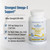 Nordic Naturals ProOmega 2000, Lemon Flavor - 120 Soft Gels - 2150 mg Omega-3 - Ultra High-Potency Fish Oil - EPA & DHA - Promotes Brain, Eye, Heart, & Immune Health - Non-GMO - 60 Servings