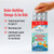 Nordic Naturals Zero Sugar Children’s DHA Gummy Chews, Tropical Punch - 45 Gummy Chews for Kids - 600 mg Total Omega-3s - Brain Development, Learning, Healthy Immunity - Non-GMO - 45 Servings