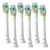 Electric Toothbrush Replaces Toothbrush Head. Compatible for Philips HX9054/65 W3 HX3/6/9 Series Electric Toothbrushes(W3-6PCS)