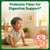 SmartyPants Kids Multivitamin & Fiber Gummies: Prebiotic Fiber to Support Kids Digestion with Vitamin D3, C, Vitamin B12, B6, A, Zinc, Biotin, Folate, Three Fruit Flavors, 120 Count (40 Day Supply)