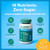 SmartyPants Zero Sugar Prenatal Multi & Omegas Multivitamin Gummies with Omega 3 ALA, Methylfolate, Biotin, Vitamins D3, C, No Sugar Alcohols, Clean Label, Lemon Flavor, 90 Gummies (30 Day Supply)
