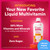 SmartyPants Zero Sugar Liquid Multivitamin Multimineral for Women, Contains Hair, Skin, & Nails Vitamins that Support Immunity, Metabolism, and Bone Health, Peach Pineapple Flavor, 32 Oz (31 Servings)