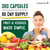 Superfood Fruit and Veggie Supplement - 360 Whole Super Fruit and Vegetable Supplements & Vitamin with Beta-Carotene, Soy Free- 180 Count (Pack of 2)