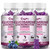 CocoaNee 3 Packs 3000MG Glucosamine Chondroitin Gummies, Extra Strength Joint Support Supplement with MSM & Elderberry, Flexibility, Antioxidant Immune Support Gummy for Adults, Men & Women 180Cts
