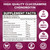 CocoaNee 3 Packs 3000MG Glucosamine Chondroitin Gummies, Extra Strength Joint Support Supplement with MSM & Elderberry, Flexibility, Antioxidant Immune Support Gummy for Adults, Men & Women 180Cts