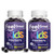 Feel Great Vitamin Co. Elderberry Gummies for Kids | Immune Support | Natural Antioxidant Immune Booster | with Vitamin C and Zinc | Gluten Free & Vegetarian | 90 ct 2 Pack