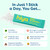 Hiya Kids Probiotic – 10 Billion CFU with Clinically-Studied Strains for Ages 2+, Supports Gut Health & Immune, 0g Sugar – 20 Stick Packs for Toddlers & Kids