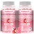 Healtionist 2 Packs 2000mg Calcium Citrate with Vitamin D3 K2 Supplements Gummies for Women & Men, Magnesium, Zinc, High Absorption, Bone, Muscle & Immune Support, 120 Counts Peach Flavor Gummies
