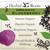 Herbal Roots Organic Black Elderberry Capsules | Max Strength | Made with Organic Sambucus | 60 Vegan Capsules