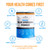 Organic Blue Spirulina Powder - 100% Pure Superfood Blue-Green Algae, No Fishy Smell, Natural Food Coloring for Smoothies & Protein Drinks - Non GMO, Gluten-Free, Vegan + USDA Certified, 60 Servings