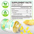 Potassium Citrate Gummies 1000mg, High Potency Potassium Supplement Gummies for Adults Women & Men, Support Muscle Health, Sugar-Free, Pineapple Flavor, 120 Count